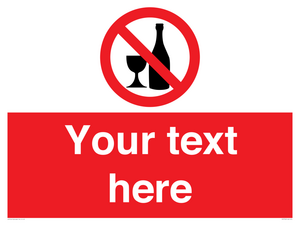 Custom prohibition no alcohol